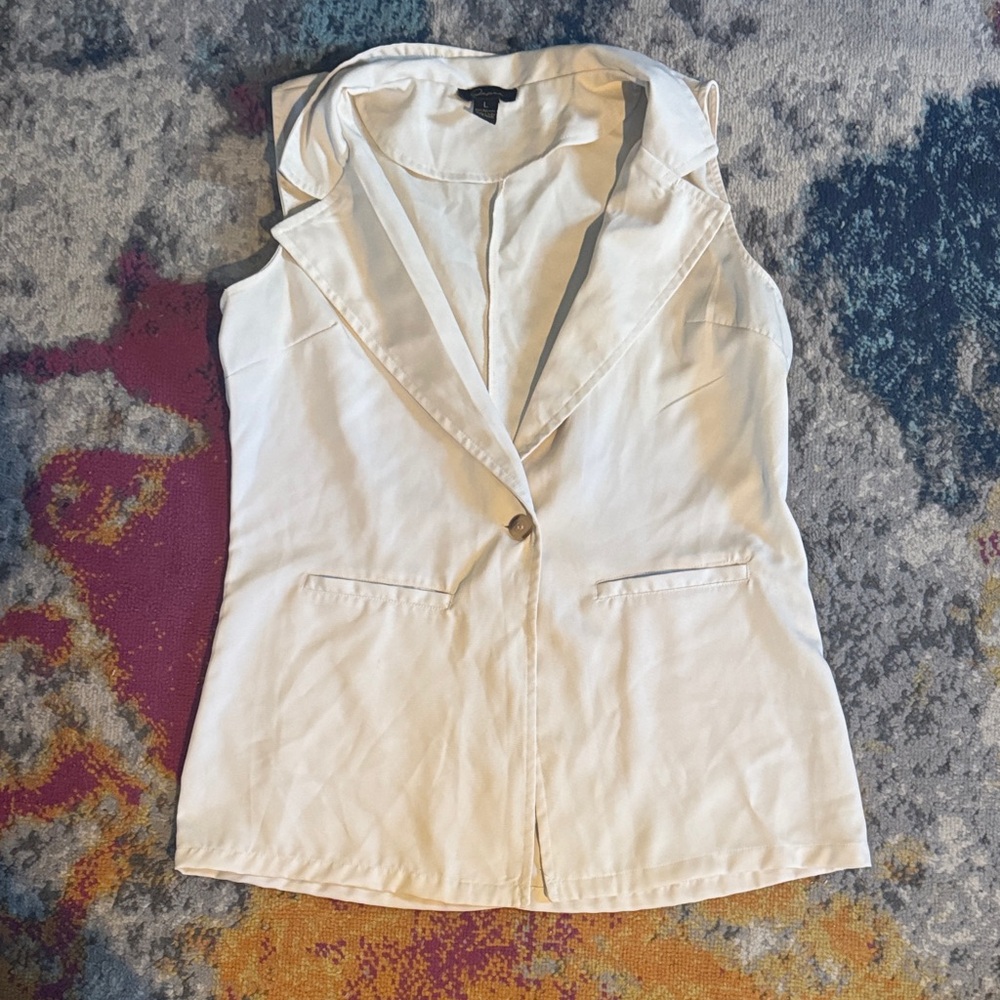 Women's Cream Vest